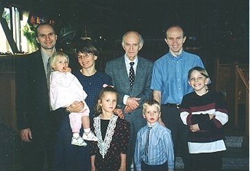 Su Audriaus ir Lino šeimomis, 1996