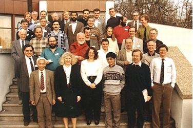 Konferencijoje Vengrijoj, 1994